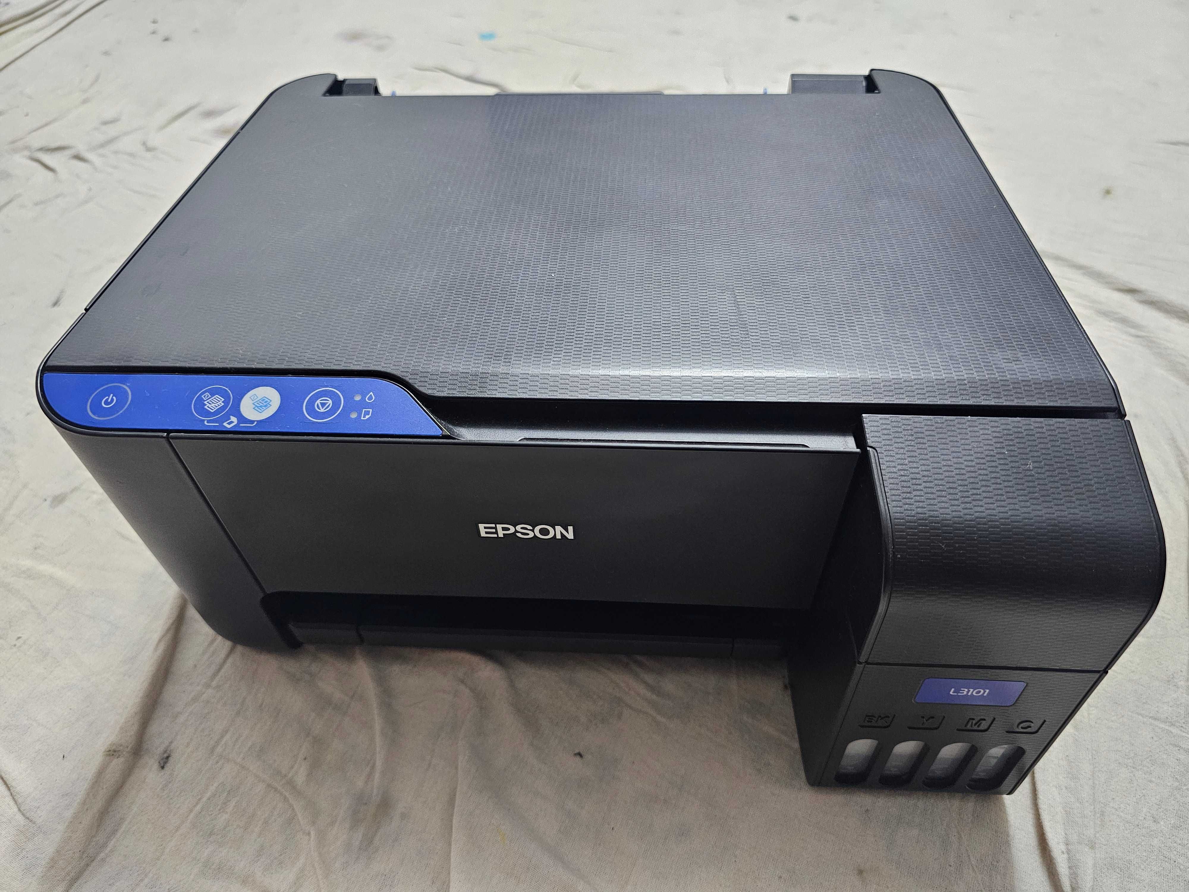 Epson L 3101 Rangli 3/1 Printer Tiniq ishlidi Aybi yoʻq Garantya bor