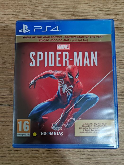 Игра за PS4 спайдър мен