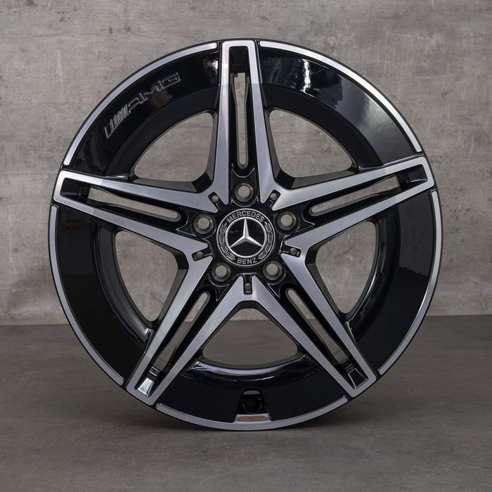 Capace Jante Aliaj Mercedes Class Negru 75mm A C E S CLA CLK ML GLE