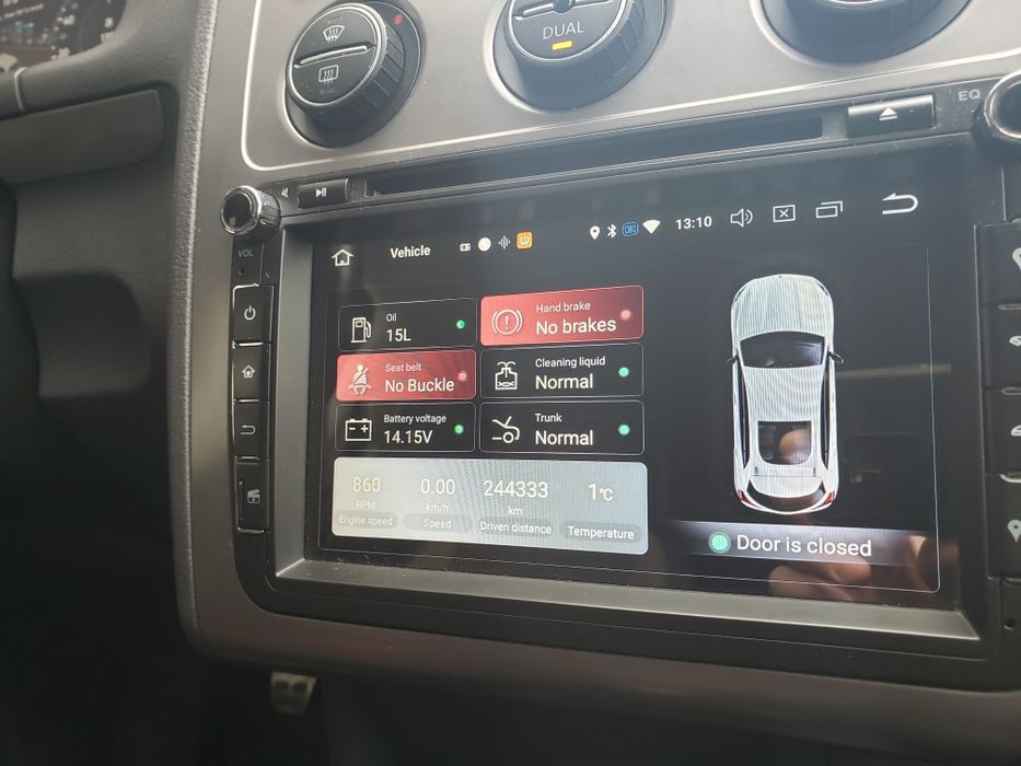 Navigatie Android Volkswagen 4gbRAM, Display 8 inch,