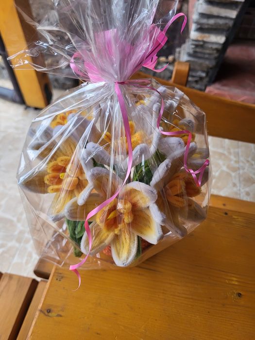 Ръчно изработено цвете