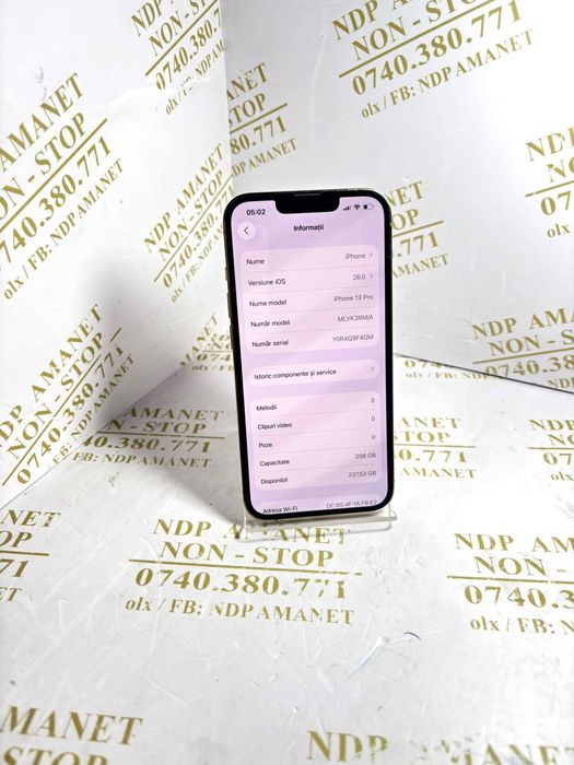 NDP Amanet Calea Mosilor 298 IPHONE 13 PRO ( 43846)