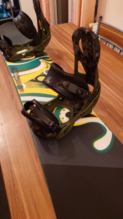 Placa Snowboard Burton Custom 159cm cu legaturi Burton Mission M/L