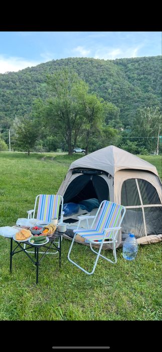 Палатка матрас стол стуля спальный мешок