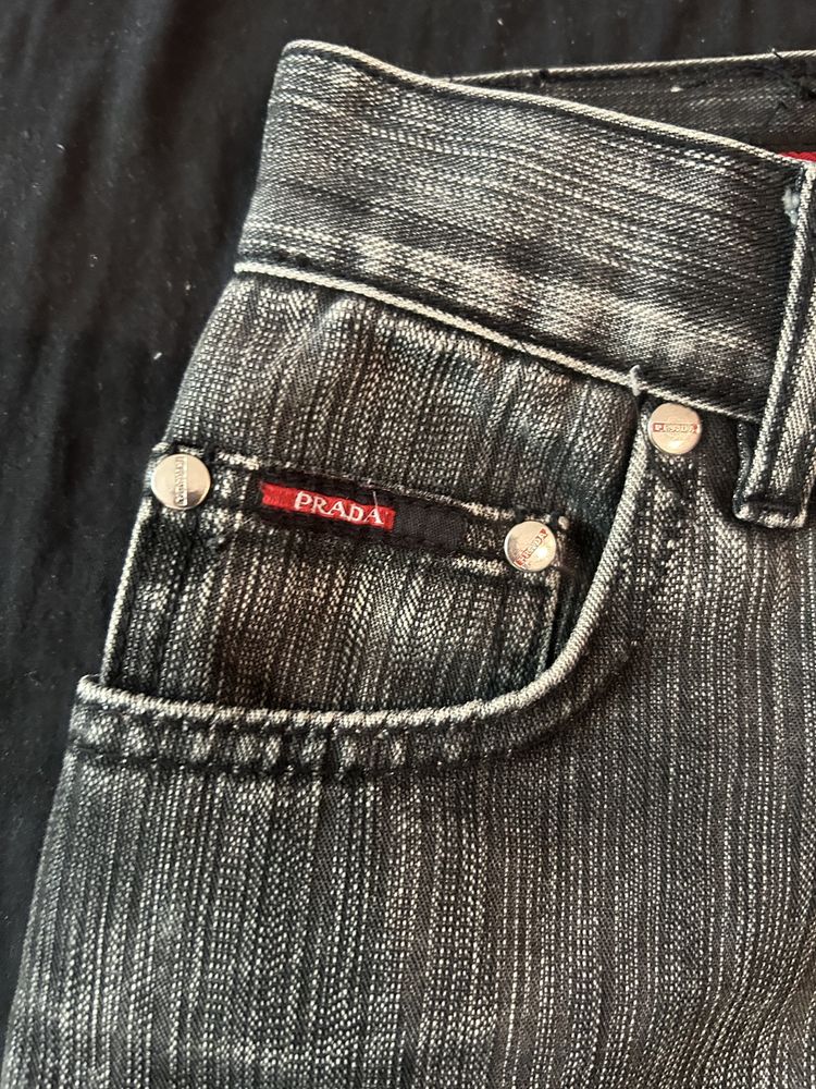 Prada брюки серые