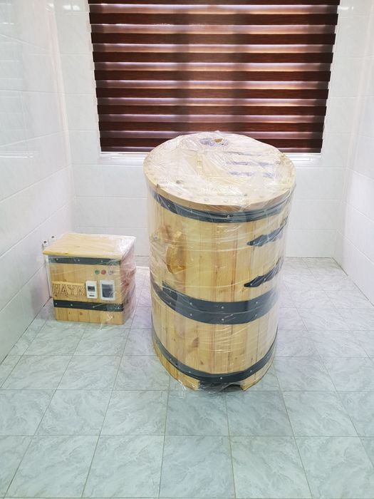 Профессиональная кедровая бочка