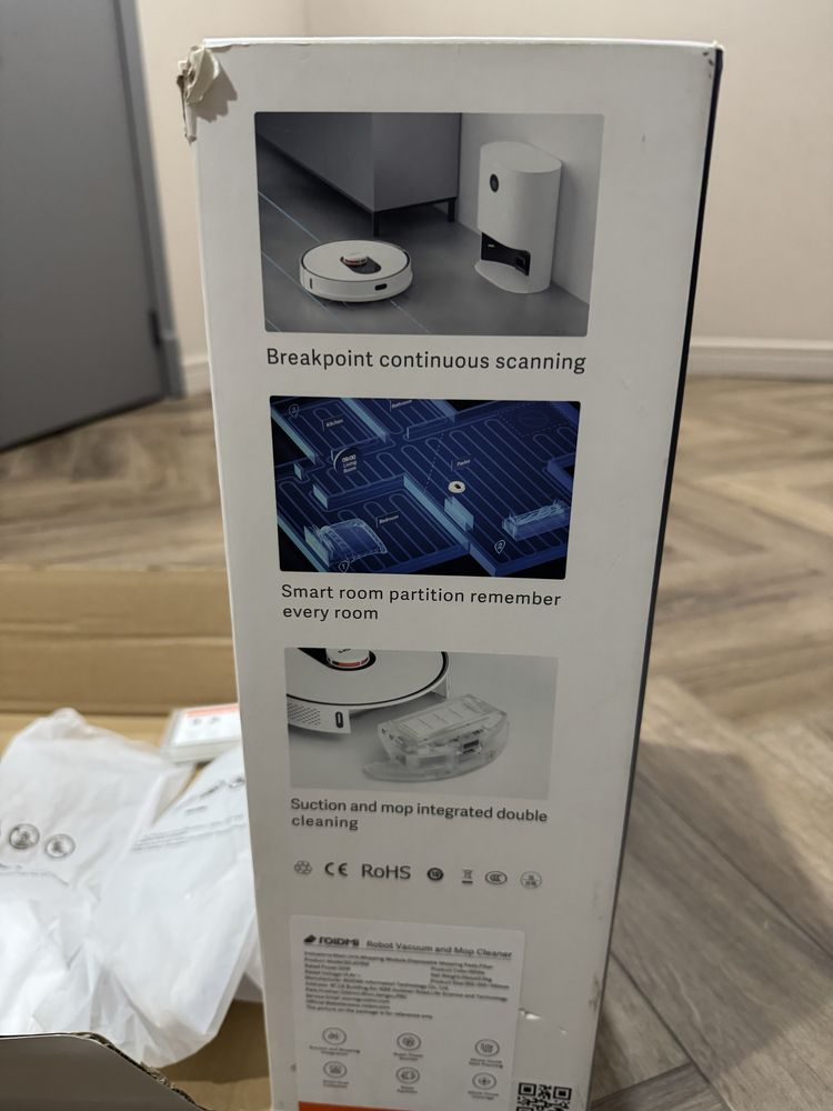 Roidmi. Robot Vacuum and Mop Cleaner