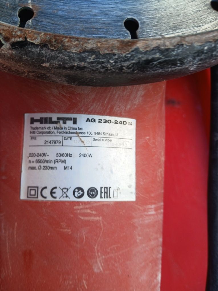 Hilti ag 230 24d