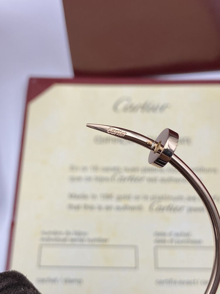 Brățară Cartier Clou 16 Rose Gold 750 Full Box