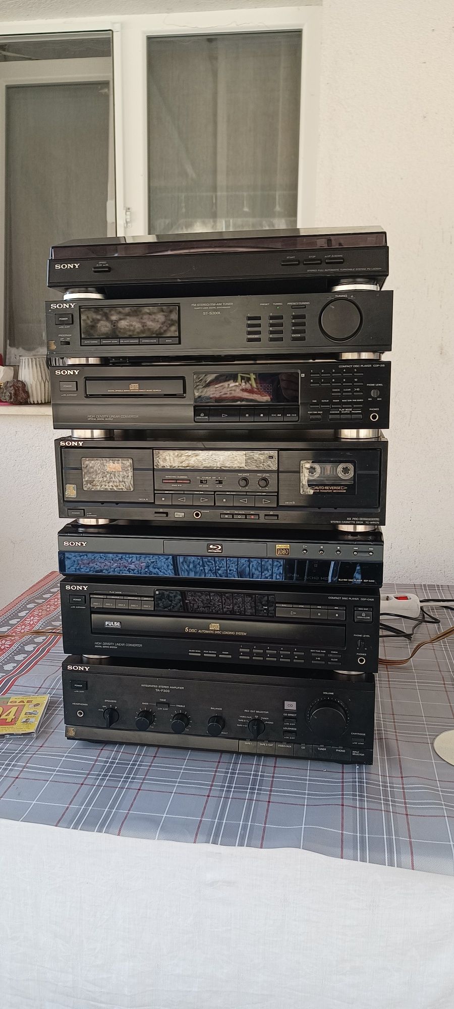 Linie Audio Sony 6-aparate