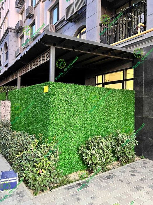 Yashil zabor / Искусственный кусты / Green Wall dekorativ setka