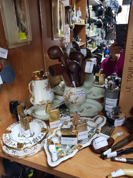 Най-различни модели за палки лули пепелници и други