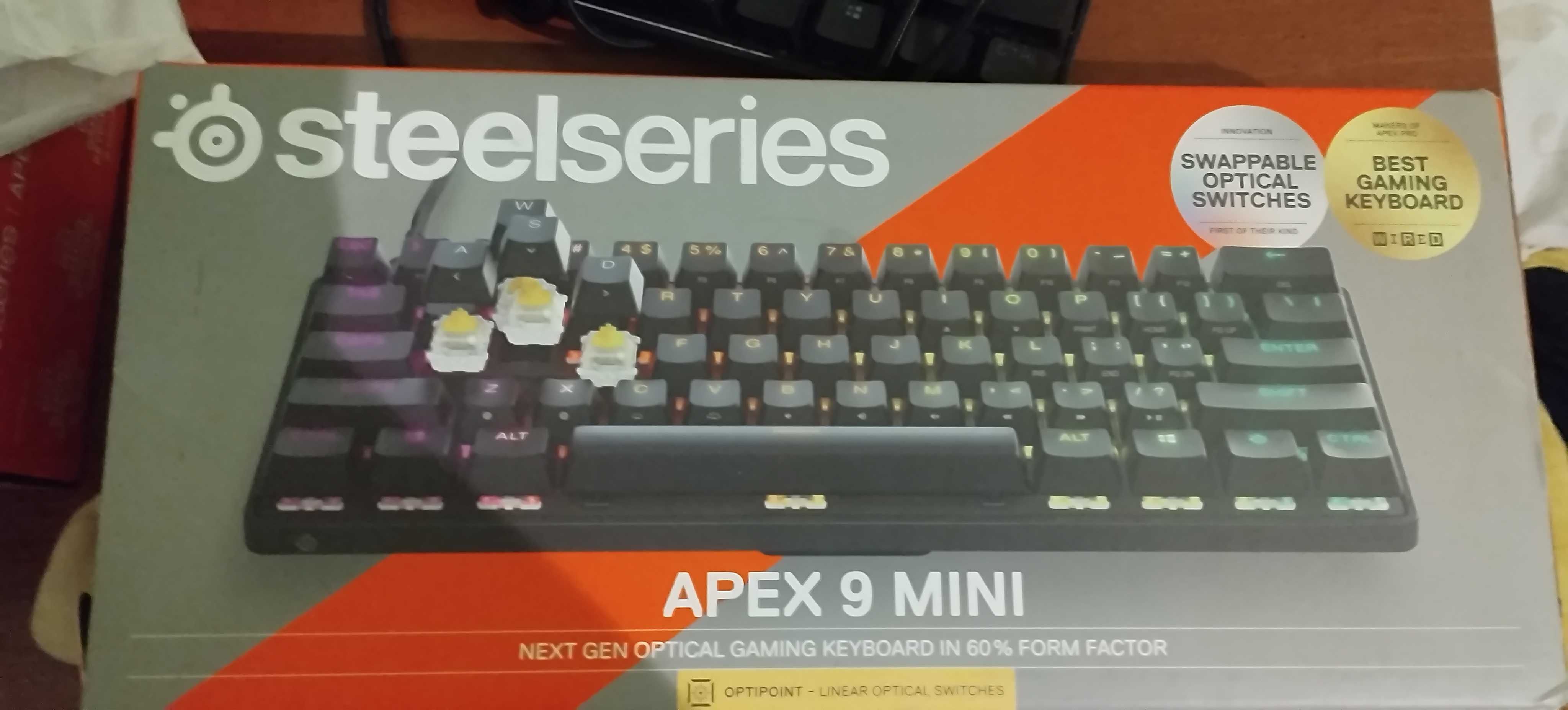 Продавам/разменям като нова гейминг клавиатура Apex 9 mini