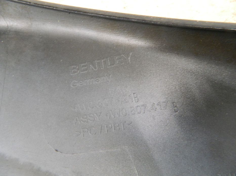 Bara spate Bentley Flying Spur, 2013, 2014, 2015, 2016, 2017, 2018, 4W0807421B.