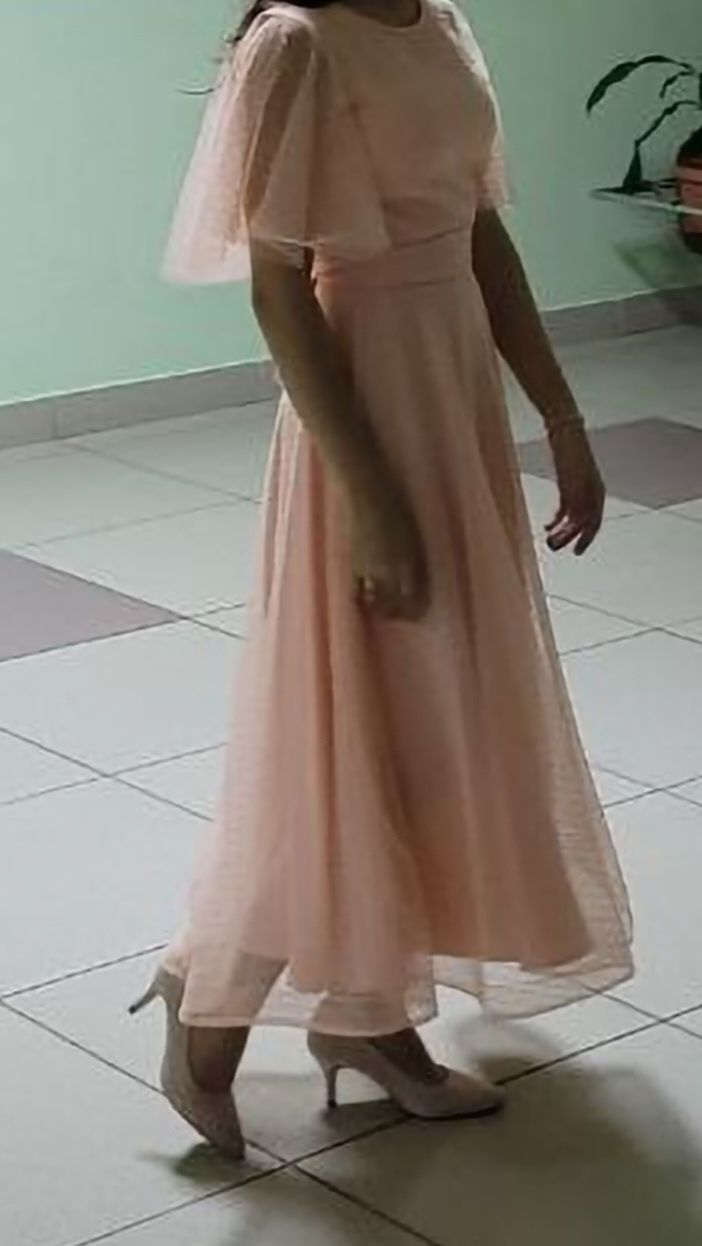 Платье вечернее бальное выпускной праздничное