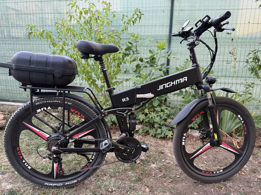 Сгъваем Електр.велосипед 800W JINGHMA r3