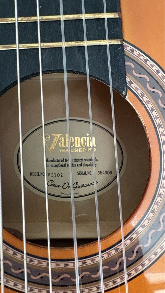 Акустична китара Valencia размер 1/2