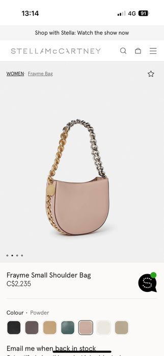 Дамска чанта Stella Mccartney