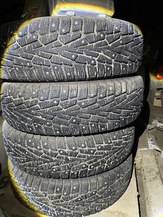 Обмен На R15 185/65, у меня R14 185/70 протектор хороший, шипы есть!