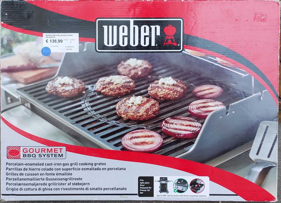 Чисто нова скара за газово барбекю Weber