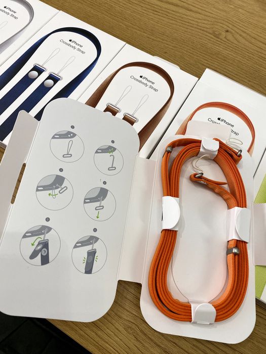 Apple Crossbody Strap връвка iPhone 17, 17 pro, 17 Pro Max Air връвки