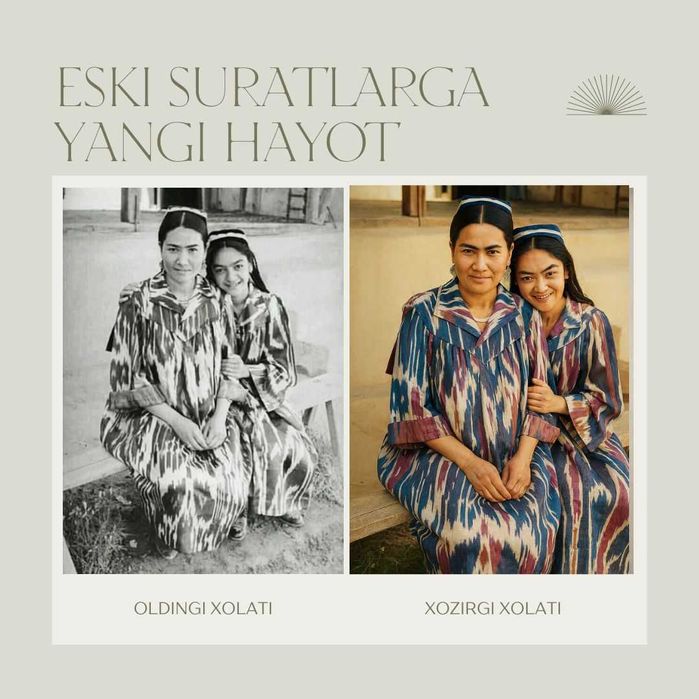 Xotiralarni ranglarda qayta tiklaymiz!