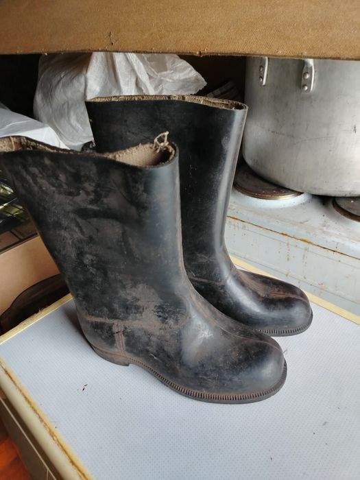 Резиновые сапоги советские