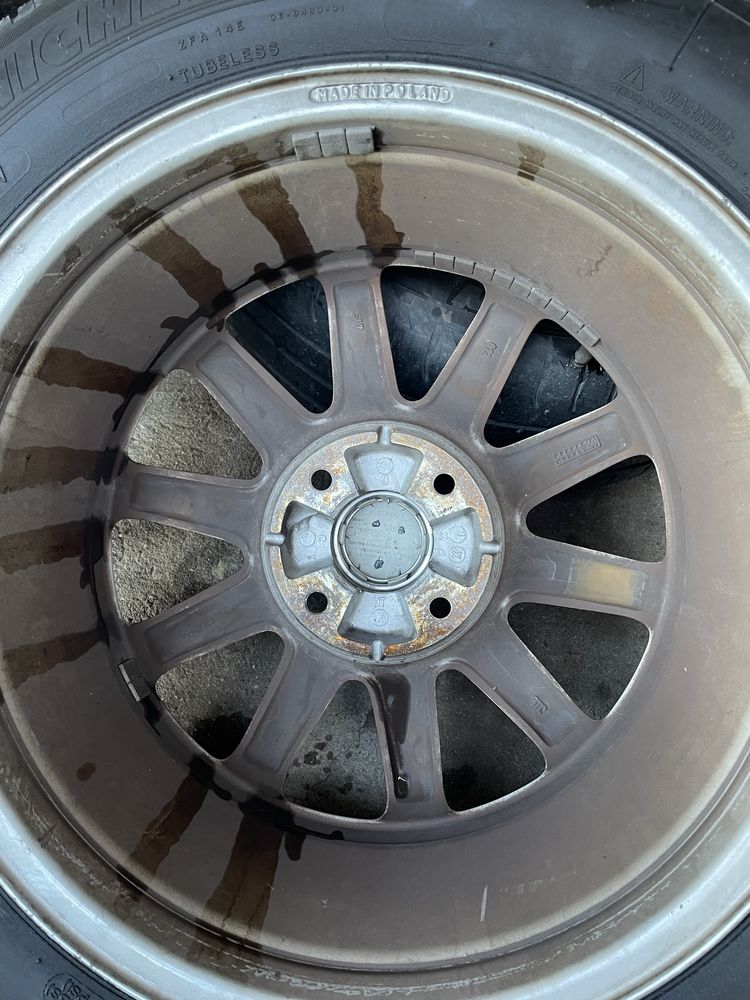 Jante+anvelope vara originale 4X108-Peugeot,Ford