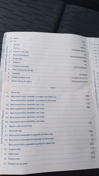 Vand audi a4 automat