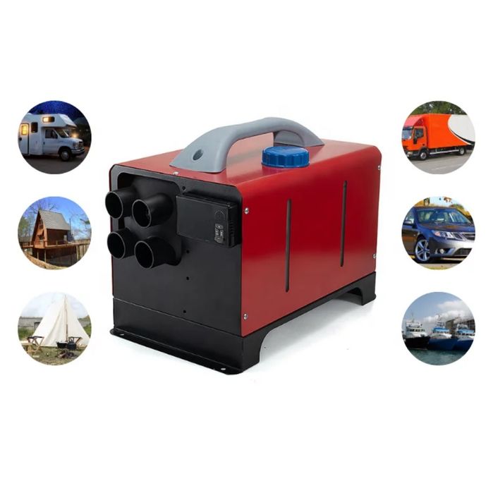 Автономная обогреватель переносной 12/24/220w 5000кв  4 отверстия