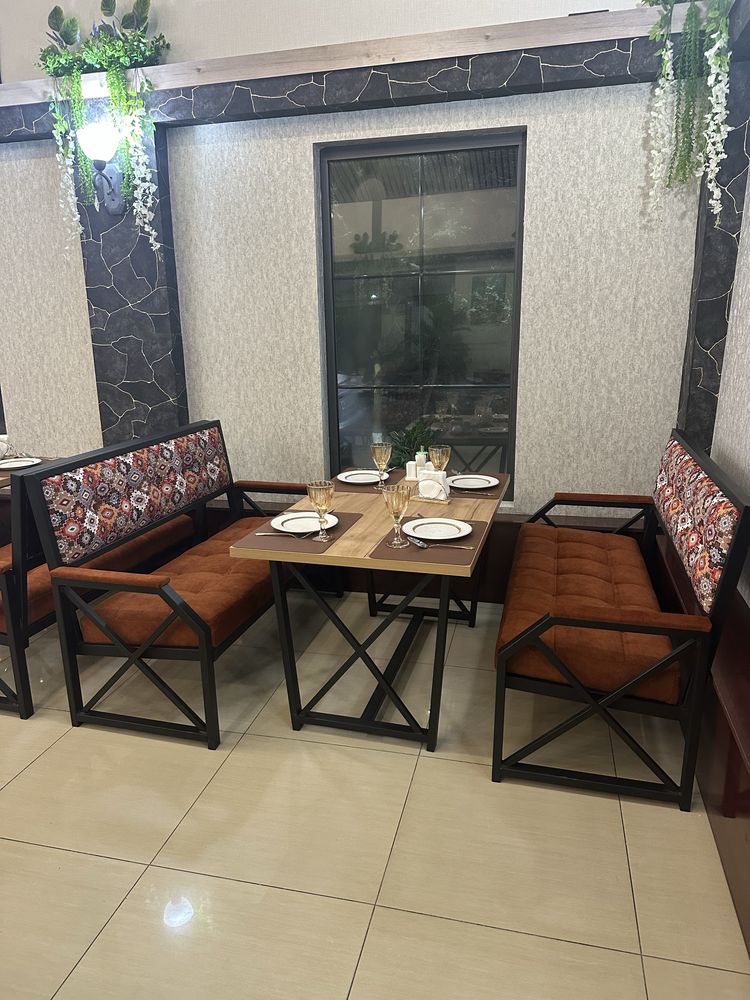Divan 4 kishili kafelar ushun loft xaytek