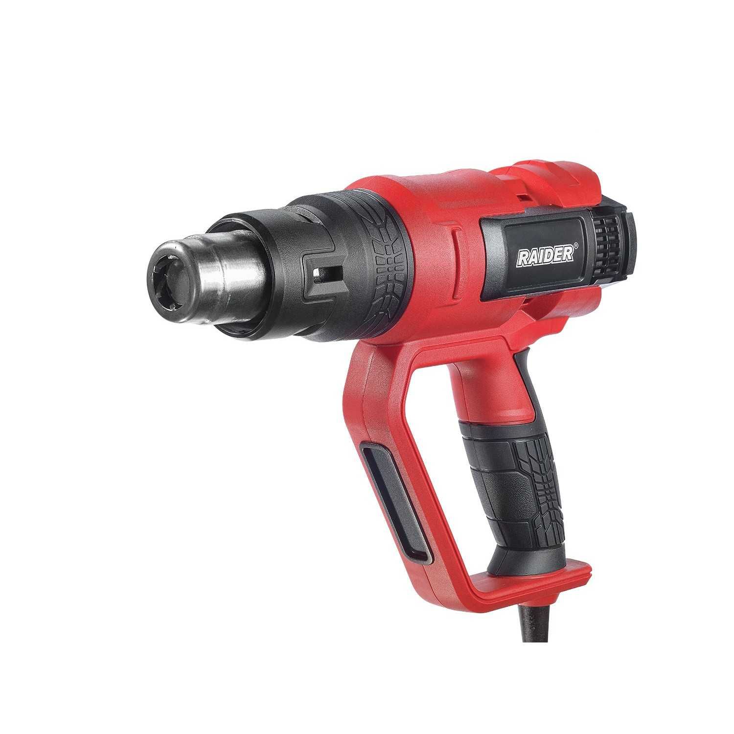 Пистолет за горещ въздух RAIDER RDI-HG24, 2200 W, 50 – 650 °C