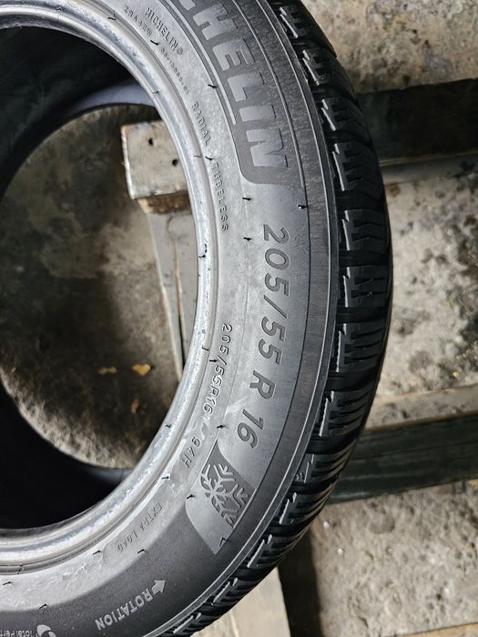 4 anvelope iarna 205 55 16 Michelin 2020 6.8mm