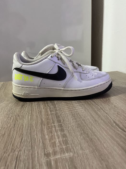 Nike Air Force 1 Low GS White Volt