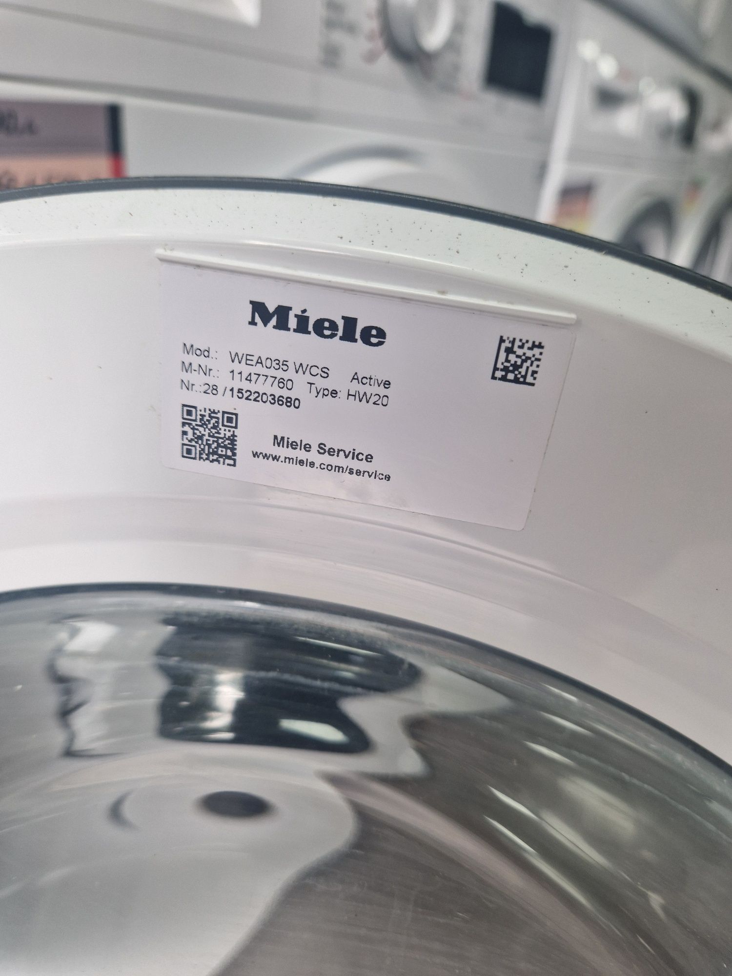 Пералня и сушилня  Miele W 1  T1 A+++ WEA035 WPS