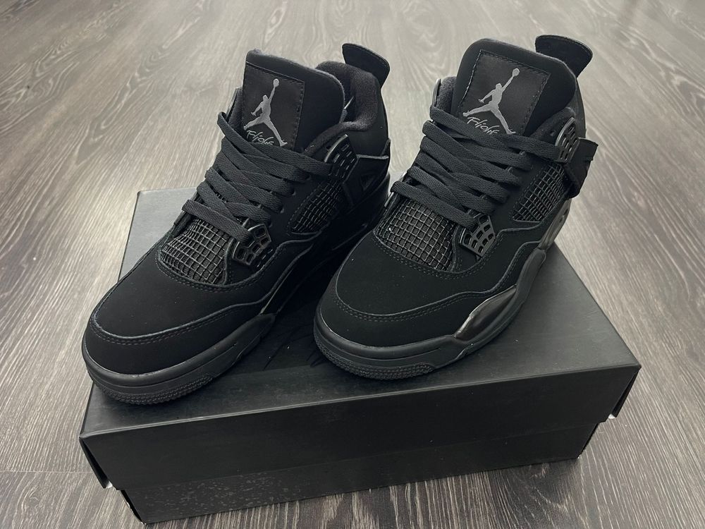 Jordan 4 Black Cat Calitate Premium