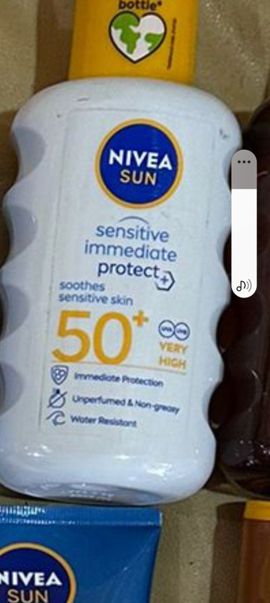 Spray si creme de la nivea pt protecție solară