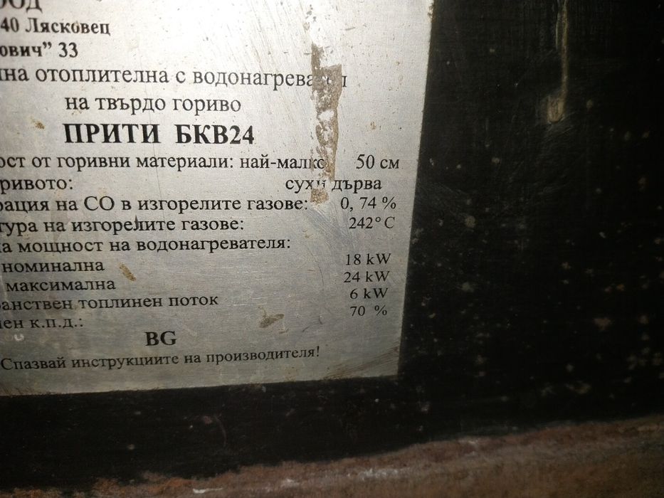 Камина прити на дърва
