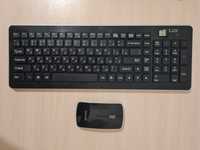 Беспроводная клавиатура и мышь Delux K1500G