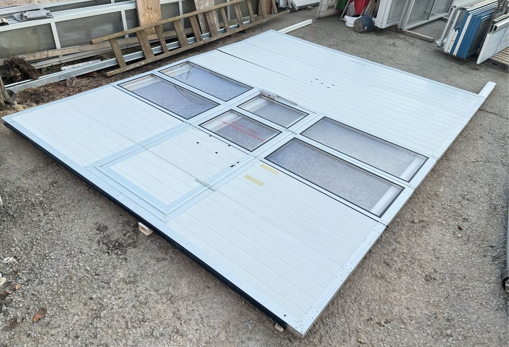 USA SECTIONALA INDUSTRIALA poarta hala  garaj H 450 x L 350 GARANTIE
