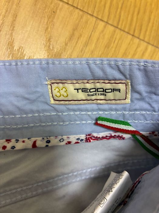 Син мъжки панталон Теодор 32 номер