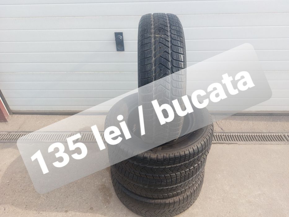 135 lei bucata! Set anvelope M+S/IARNA 215 70 16 Pirelli