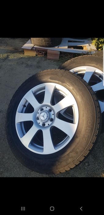 Jante mercedes benz  17 cu anvelope iarna