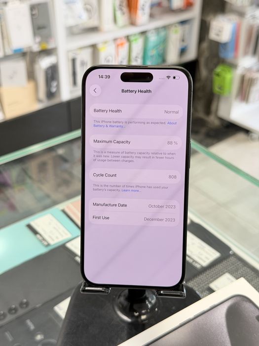 Apple iPhone 15 Pro 256Gb Black Titanium