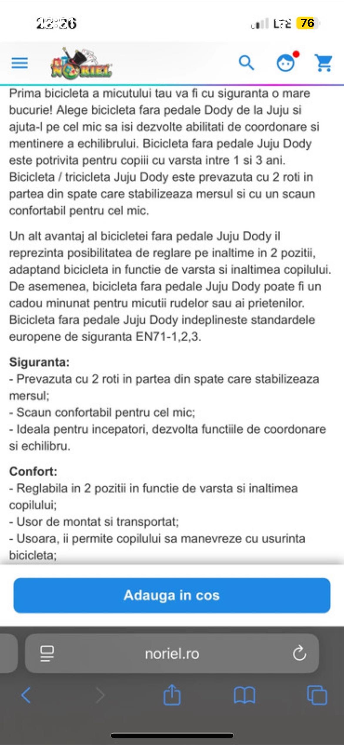 Tricileta Juju Dody