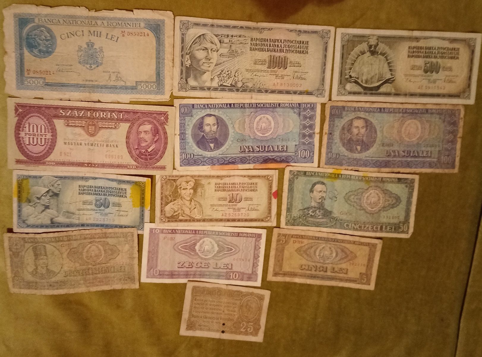 Vând bancnote de colecție in stare bună