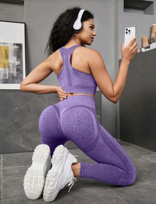 Shein нов дамски спортен комплект