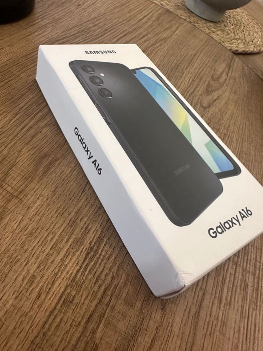 НОВ! Samsung A16 128GB Black 2г.Гаранция!