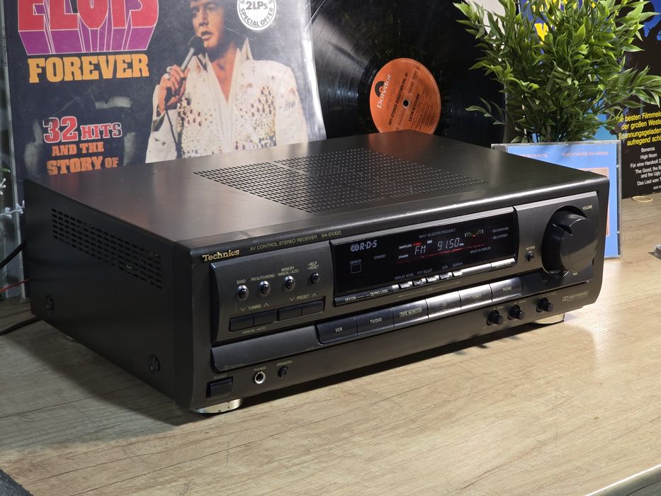 Receiver TECHNICS SA-EX320,  2.0 hi-fi audio stereo, 5.1 surround