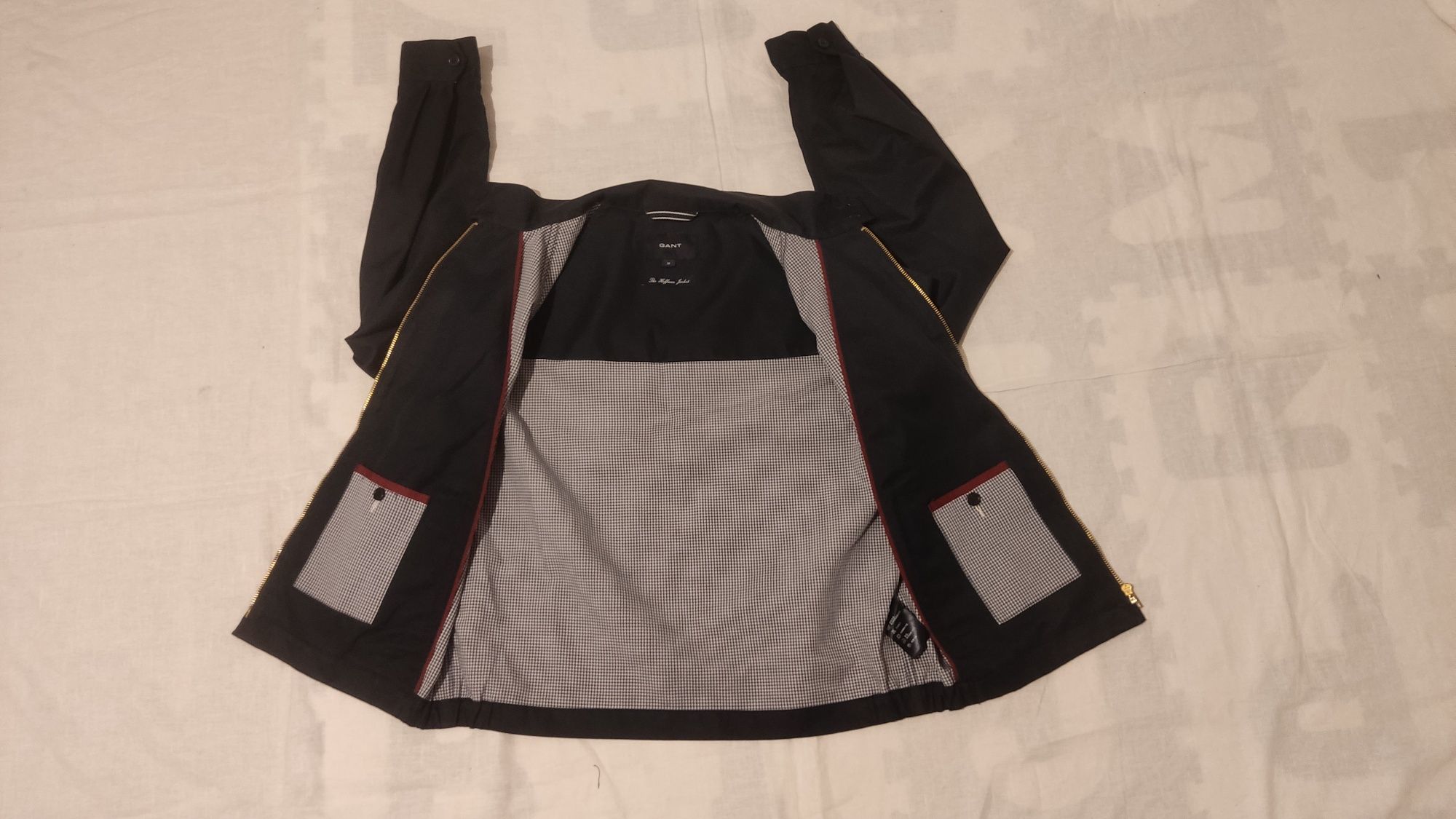 Geaca Gant The Hoffman Jacket M bărbat light navy blue subțire primava
